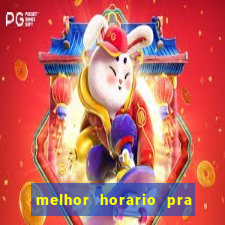 melhor horario pra jogar fortune rabbit